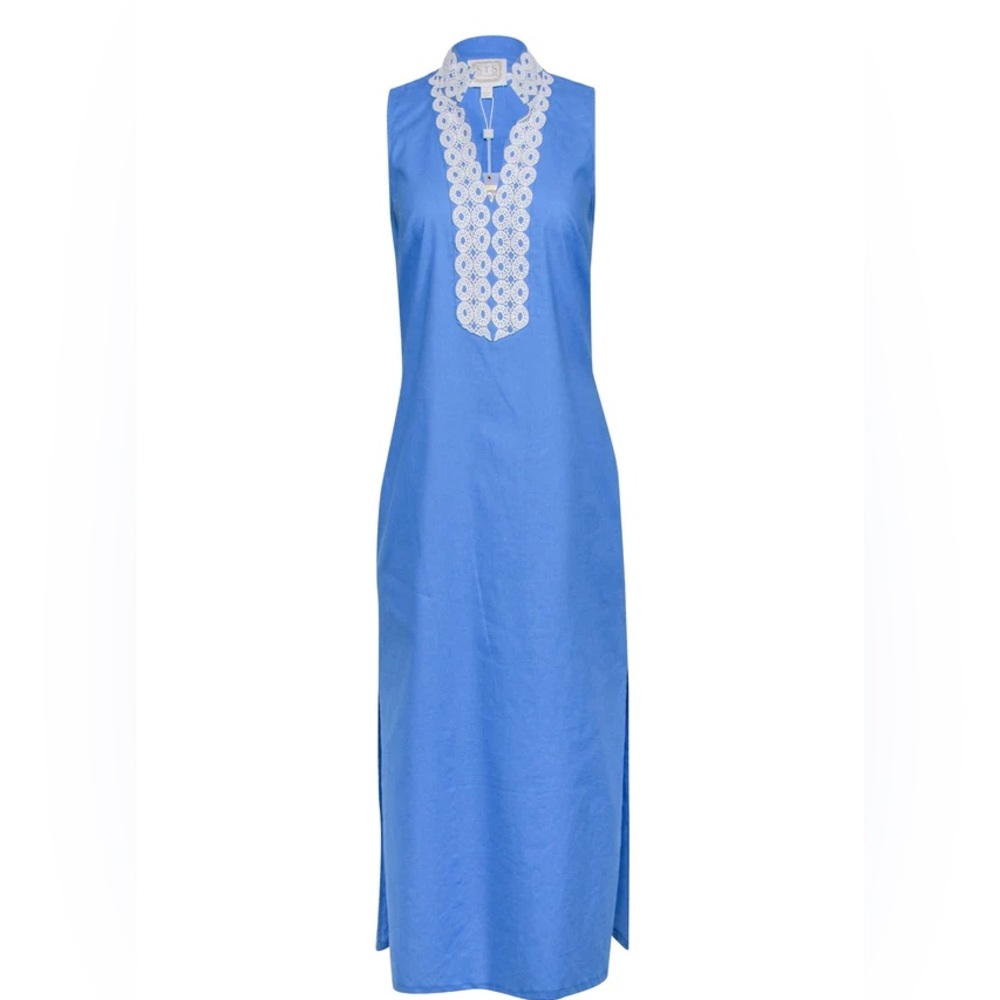 Sail to Sable Maxi Tunic Dress
